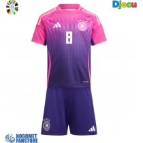 Njemačka Toni Kroos #8 Gostujuci Dres za djecu EP 2024 Kratak Rukav (+ Kratke hlače)